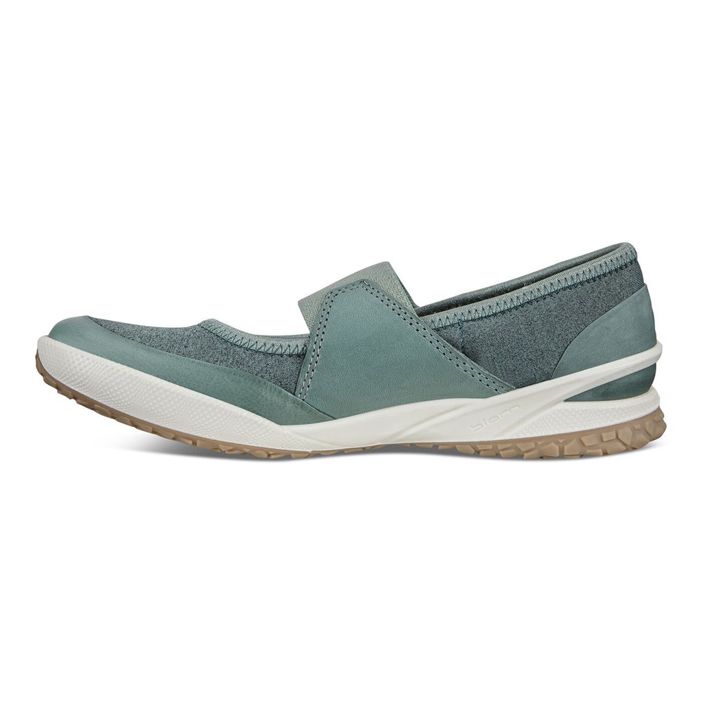 Womens Hiking Shoes - ECCO Biom Life - Mint - 5801BIXZG